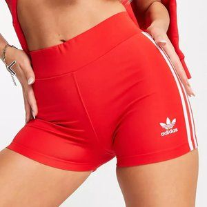 NWT: Adidas Originals Adicolor Red Shorts (L)